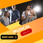 Musical Adults 17 t/m 99 | Maandag 20.00u - 21.30u