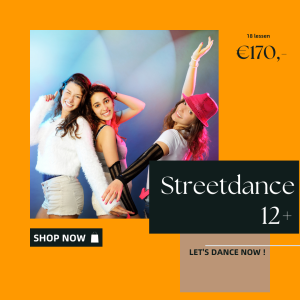 Streetdance 12+ jaar| dinsdag 18.00 u - 19.00 u