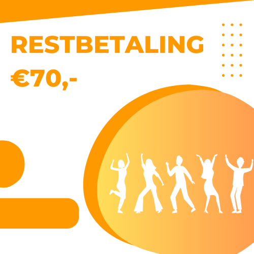 Restbetaling €70,- (45 minuten lessen) mini & kleuter