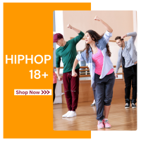 Hip Hop 18+ | Dinsdag 19.30 uur tot 20.30uur