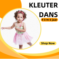 Kleuterdans 4 t/m 6 jaar |  donderdag 15.00u - 15.45 uur